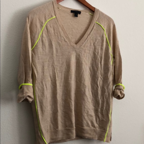 JCrew Merino Wool V-Neck Sweater... - Picture 3 of 4